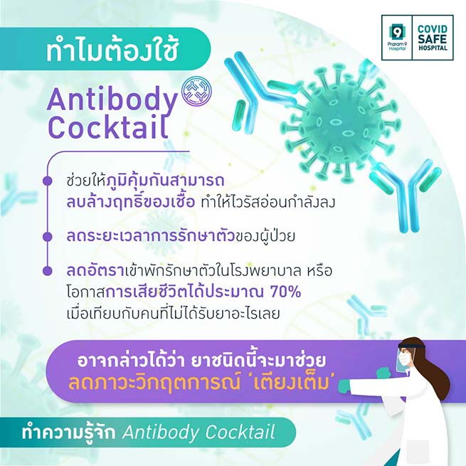 antibody cocktail covid ไทย