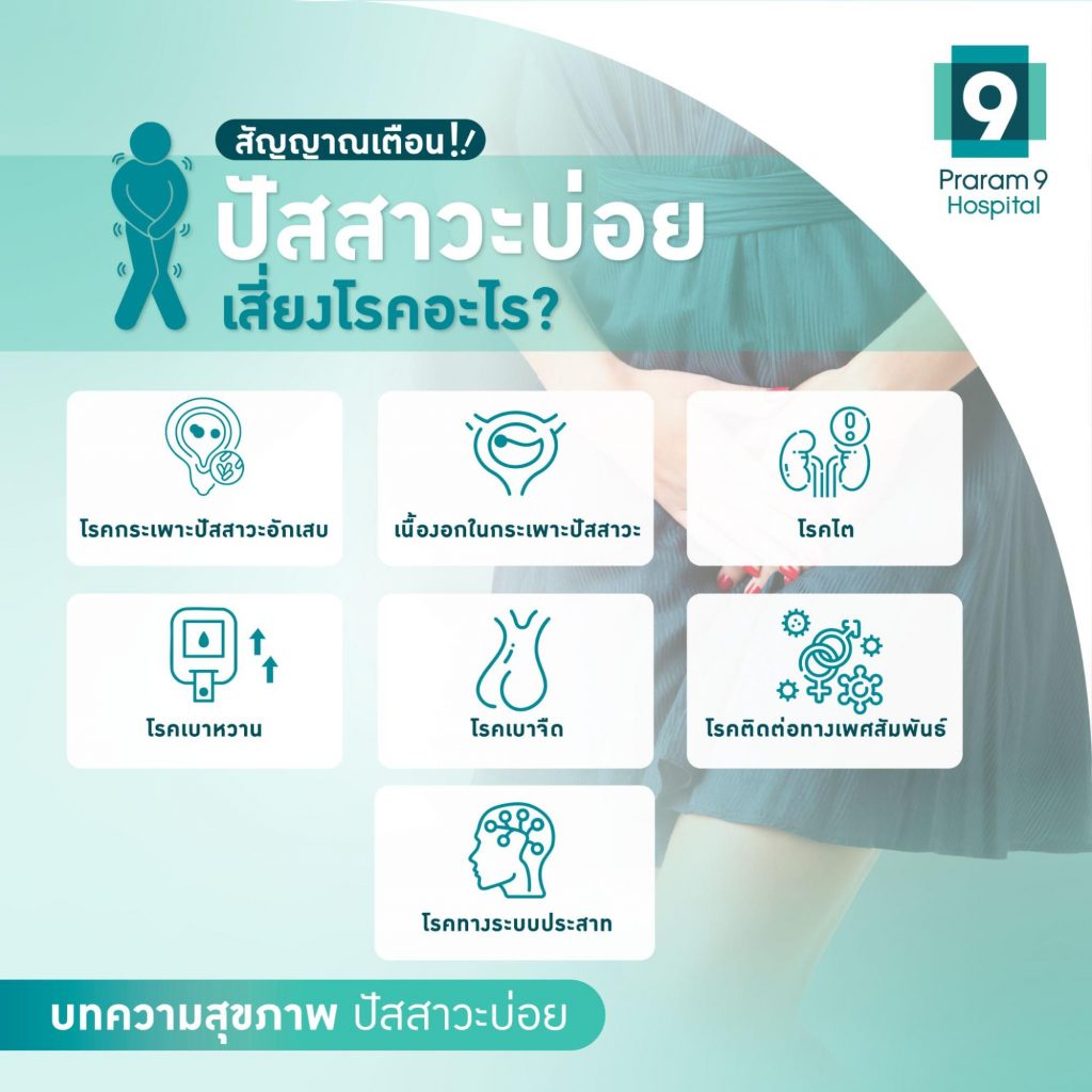 ปัสสาวะบ่อยเสี่ยงโรคอะไร